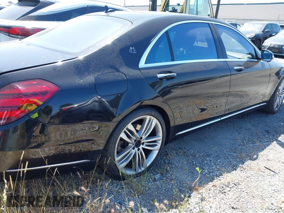 2019 Mercedes-Benz S 560 z VIN WDDUG8DB0KA456557, wystawiony jako IAAI lot #42327166 z przebiegiem 61 962 mil mil oraz . Historia ofert i sprzedaży dostępna na DreamBid. Obrazek 4.