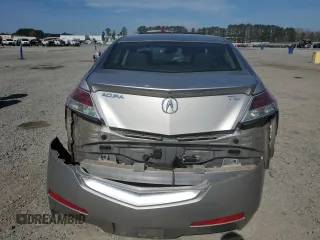 2010 Acura TL Tech with VIN 19UUA8F58AA004987, listed as a Copart auction lot 49766295 with 0 mi miles and Salvage Title. Bid and sale history available at carsss.com. Image 6.