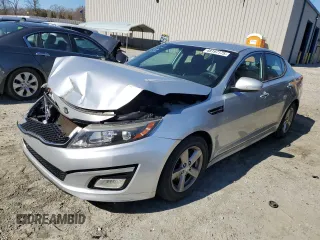 2015 Kia Optima LX z VIN 5XXGM4A72FG431663, wystawiony jako Copart lot #48197175 z przebiegiem 147 940 mil mil oraz Szkoda całkowita • Salvage title. Historia ofert i sprzedaży dostępna na DreamBid. Obrazek 1.