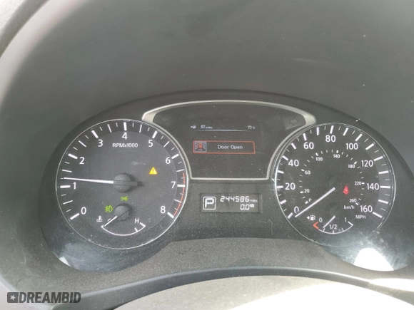 2013 Nissan Altima 2.5 SL with VIN 1N4AL3AP4DN423820, listed as a Copart auction lot 52795935 with 244,586 mi miles and Salvage Title. Bid and sale history available at carsss.com. Image 9.