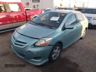 2008 Toyota Yaris with VIN JTDBT923X81201731, listed as a IAAI auction lot 41596850 with 91,079 mi miles. Bid and sale history available at carsss.com. Image 2.