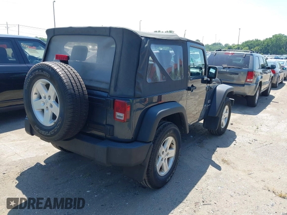2008 Jeep Wrangler X with VIN 1J4FA24148L523290, listed as a IAAI auction lot 42694288 with 73,921 mi miles and . Bid and sale history available at DreamBid. Image 4.