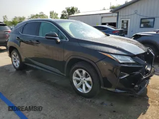 2017 Lexus RX 350 with VIN 2T2BZMCA5HC056345, listed as a Copart auction lot 60160915 with 187,081 mi miles and Salvage title. Bid and sale history available at DreamBid. Image 4.
