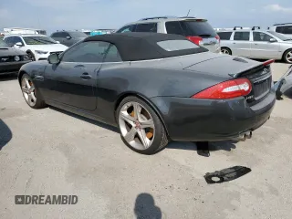 2015 Jaguar XK with VIN SAJWA4EC3FMB56203, listed as a Copart auction lot 74568194 with 0 mi miles and Non Repairable. Bid and sale history available at carsss.com. Image 2.