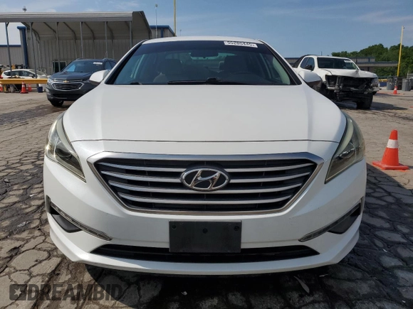 2015 Hyundai Sonata SE with VIN 5NPE24AF1FH104678, listed as a Copart auction lot 55205445 with 137,522 mi miles and Salvage Title. Bid and sale history available at DreamBid. Image 5.