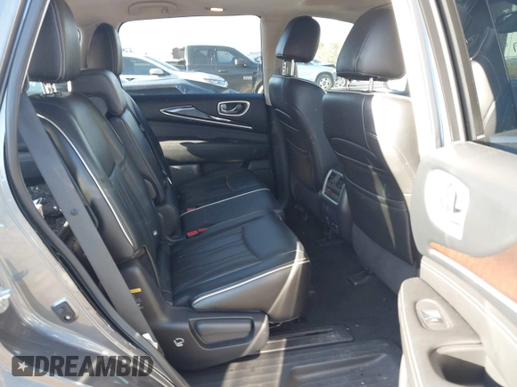 2017 Infiniti QX60 with VIN 5N1DL0MN2HC519510, listed as a IAAI auction lot 41705079 with 83,696 mi miles and . Bid and sale history available at DreamBid. Image 8.