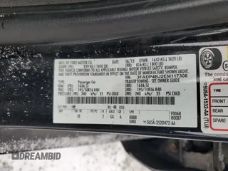 2014 Ford Fiesta SE with VIN 3FADP4BJ2EM117308, listed as a Copart auction lot 44854505 with Not Provided miles and Salvage Title. Bid and sale history available at DreamBid. Image 15.