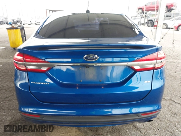 2017 Ford Fusion SE with VIN 3FA6P0H7XHR294399, listed as a IAAI auction lot 42034529 with 58,246 mi miles. Bid and sale history available at carsss.com. Image 17.