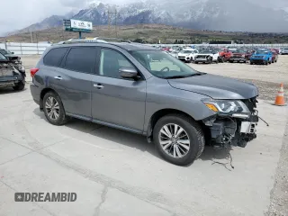 2020 Nissan Pathfinder SL z VIN 5N1DR2CM7LC596322, wystawiony jako Copart lot #51602445 z przebiegiem 80 208 mil mil oraz Szkoda całkowita • Salvage title. Historia ofert i sprzedaży dostępna na DreamBid. Obrazek 4.