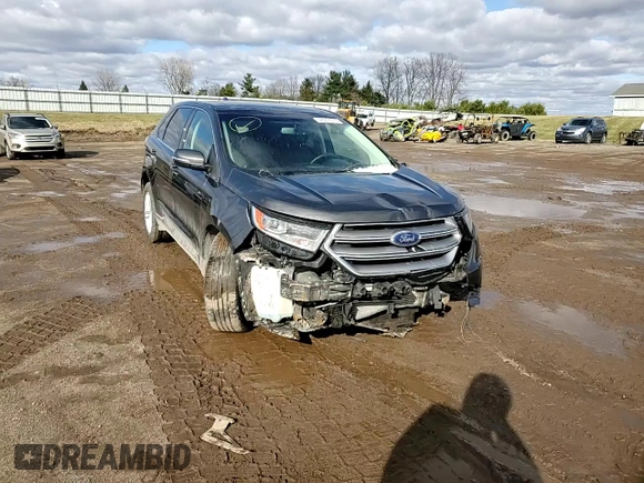 2018 Ford Edge SEL with VIN 2FMPK4J95JBC36541, listed as a Copart auction lot 48957375 with 92,933 mi miles and Clean Title. Bid and sale history available at DreamBid. Image 11.