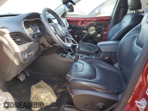 2015 Jeep Cherokee Limited with VIN 1C4PJMDS8FW630837, listed as a Copart auction lot 52094015 with 97,978 mi miles and Salvage Title. Bid and sale history available at DreamBid. Image 7.
