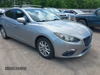 2014 Mazda 3 i Touring z VIN JM1BM1L70E1101262, wystawiony jako IAAI lot #42205168 z przebiegiem 152 069 mil mil oraz . Historia ofert i sprzedaży dostępna na DreamBid. Obrazek 1.