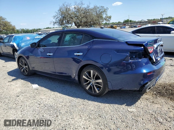 2019 Nissan Maxima Platinum z VIN 1N4AA6AV0KC373397, wystawiony jako Copart lot #52487625 z przebiegiem 50 894 mil mil oraz Szkody całkowita. Historia ofert i sprzedaży dostępna na DreamBid. Obrazek 2.