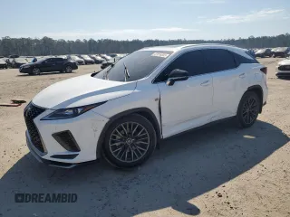 2021 Lexus RX 350 F Sport with VIN 2T2YZMDA2MC289697, listed as a Copart auction lot 47851685 with 80,791 mi miles and Salvage title. Bid and sale history available at DreamBid. Image 1.