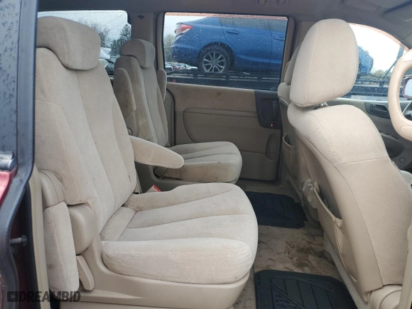 2006 Kia Sedona LX with VIN KNDMB233166049047, listed as a Copart auction lot 52493085 with 150,159 mi miles and Salvage Title. Bid and sale history available at carsss.com. Image 11.