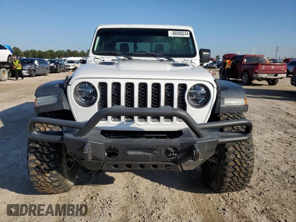 2022 Jeep Gladiator Rubicon with VIN 1C6JJTBG6NL142413, listed as a Copart auction lot 86098244 with 20,750 mi miles and Salvage title. Bid and sale history available at DreamBid. Image 5.