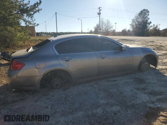 2008 Infiniti G35 Sedan x with VIN JNKBV61F38M280354, listed as a Copart auction lot 85742374 with 0 mi miles and Clean Title. Bid and sale history available at carsss.com. Image 3.