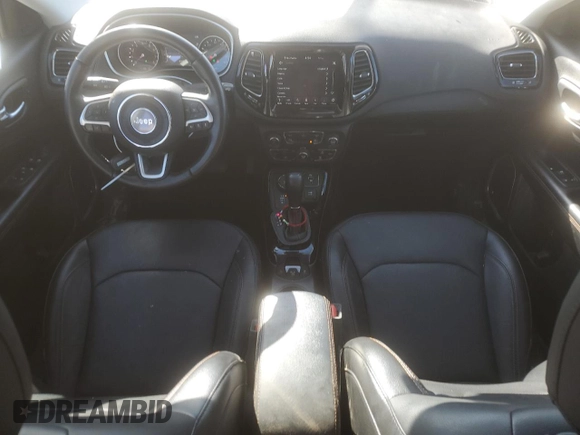2021 Jeep Compass Limited with VIN 3C4NJDCBXMT506130, listed as a Copart auction lot 54016825 with 40,132 mi miles and Salvage Title. Bid and sale history available at DreamBid. Image 8.