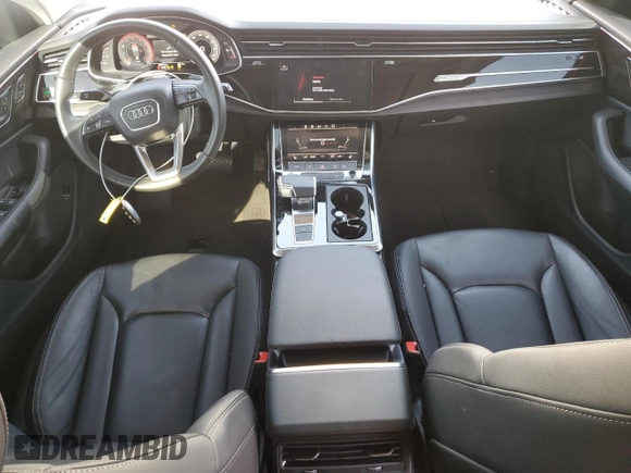 2023 Audi Q8 Premium with VIN WA1AVBF12PD044905, listed as a Copart auction lot 53206695 with 30,014 mi miles and Salvage title. Bid and sale history available at DreamBid. Image 8.