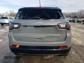 2023 Jeep Compass Limited with VIN 3C4NJDCN3PT505450, listed as a Copart auction lot 45548735 with 18,326 mi miles and Salvage Title. Bid and sale history available at DreamBid. Image 6.