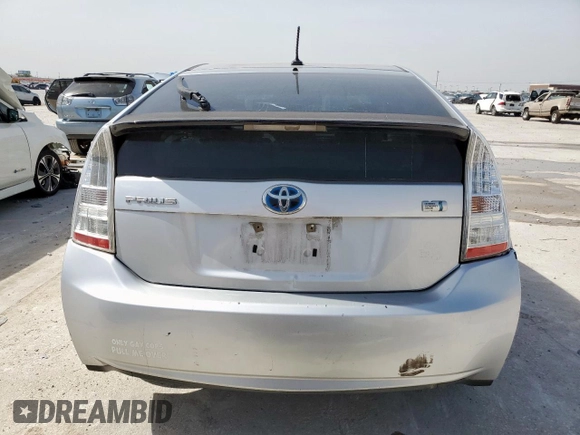 2010 Toyota Prius II with VIN JTDKN3DU4A0109233, listed as a Copart auction lot 57068315 with 216,324 mi miles and Clean Title. Bid and sale history available at DreamBid. Image 6.