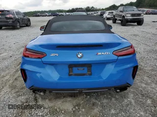 2020 BMW Z4 sDriveM40i z VIN WBAHF9C07LWW42621, wystawiony jako Copart lot #55942195 z przebiegiem Nie podano mil oraz Szkoda całkowita • Salvage title. Historia ofert i sprzedaży dostępna na DreamBid. Obrazek 6.