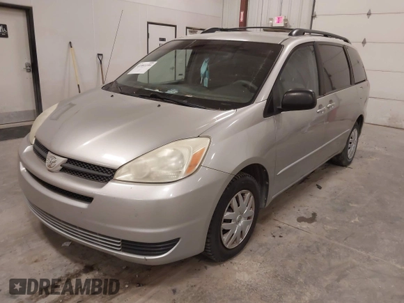 2004 Toyota Sienna CE z VIN 5TDZA23C54S019832, wystawiony jako IAAI lot #41993199 z przebiegiem 190 327 mil mil oraz . Historia ofert i sprzedaży dostępna na DreamBid. Obrazek 2.
