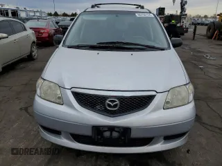 2003 Mazda MPV LX with VIN JM3LW28J930347908, listed as a Copart auction lot 86700124 with 231,753 mi miles and Salvage Title. Bid and sale history available at carsss.com. Image 5.