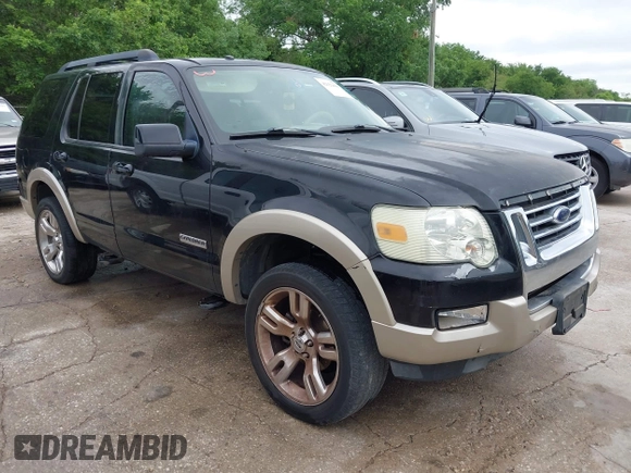 2008 Ford Explorer Eddie Bauer with VIN 1FMEU64E28UA69159, listed as a IAAI auction lot 42122400 with 188,002 mi miles. Bid and sale history available at carsss.com. Image 1.