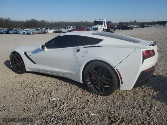 2014 Chevrolet Corvette Stingray 2LT with VIN 1G1YD2D78E5110758, listed as a Copart auction lot 50574695 with 106,274 mi miles and Salvage Title. Bid and sale history available at carsss.com. Image 2.