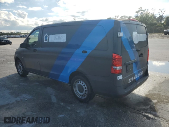2019 Mercedes-Benz Metris Cargo z VIN WD3PG2EA3K3590553, wystawiony jako Copart lot #44938395 z przebiegiem 148 472 mil mil oraz Czysty tytuł • Clean title. Historia ofert i sprzedaży dostępna na DreamBid. Obrazek 2.