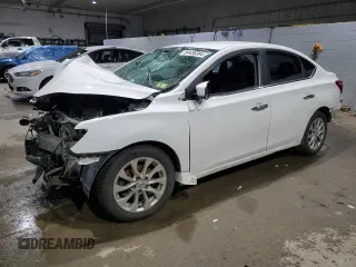 2019 Nissan Sentra SV with VIN 3N1AB7AP6KY299329, listed as a Copart auction lot 84436384 with Not Provided miles and Salvage Title. Bid and sale history available at carsss.com. Image 1.