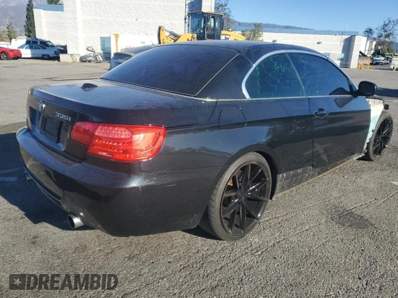 2011 BMW 3 Series 335i with VIN WBADX7C55BE580281, listed as a Copart auction lot 88149145 with 94,927 mi miles and Salvage Title. Bid and sale history available at carsss.com. Image 3.