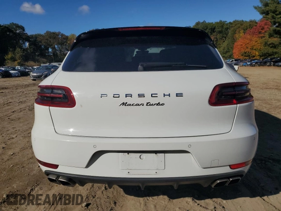 2016 Porsche Macan Turbo with VIN WP1AF2A50GLB94982, listed as a Copart auction lot 75319504 with 75,378 mi miles and Salvage title. Bid and sale history available at DreamBid. Image 6.