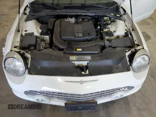 2002 Ford Thunderbird Hardtop Premium with VIN 1FAHP60A32Y125580, listed as a Copart auction lot 77493514 with 74,619 mi miles and Salvage Title. Bid and sale history available at DreamBid. Image 13.