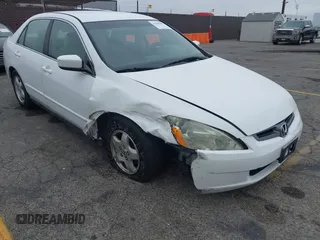 2005 Honda Accord LX with VIN 1HGCM56415A038655, listed as a IAAI auction lot 42565881 with 210,681 mi miles and . Bid and sale history available at DreamBid. Image 1.