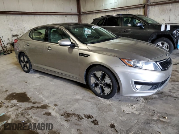 2012 Kia Optima Hybrid with VIN KNAGM4AD3C5027127, listed as a Copart auction lot 51850575 with 168,861 mi miles and Clean Title. Bid and sale history available at carsss.com. Image 4.