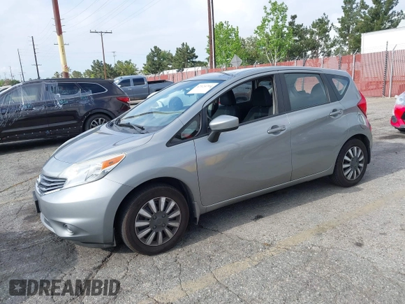 2015 Nissan Note SV with VIN 3N1CE2CP8FL443241, listed as a IAAI auction lot 42124704 with 111,574 mi miles and . Bid and sale history available at DreamBid. Image 2.