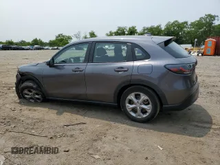 2023 Honda HR-V LX with VIN 3CZRZ2H30PM707821, listed as a Copart auction lot 59532385 with 44,385 mi miles and Salvage title. Bid and sale history available at DreamBid. Image 2.
