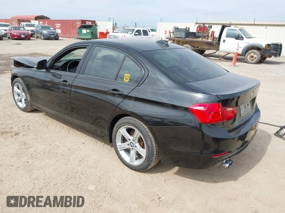 2015 BMW 3 Series 328i with VIN WBA3A5G56FNS88950, listed as a IAAI auction lot 41531888 with 93,464 mi miles. Bid and sale history available at carsss.com. Image 3.
