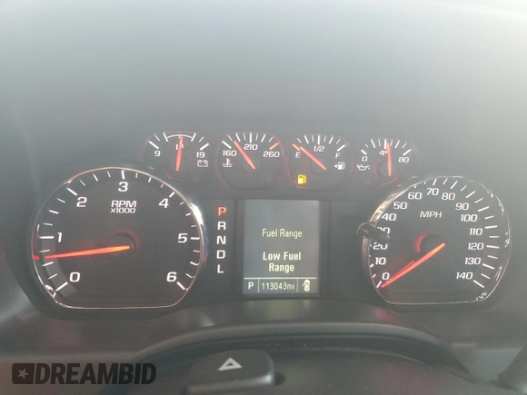 2018 Chevrolet Silverado 1500 Work Truck with VIN 3GCUKNEC5JG322495, listed as a Copart auction lot 54365665 with 113,043 mi miles and Clean Title. Bid and sale history available at DreamBid. Image 9.