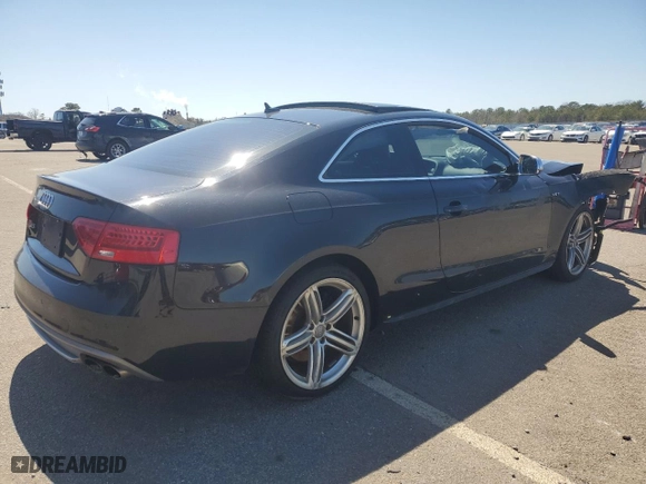 2014 Audi S5 Prestige with VIN WAU3GAFR4EA020691, listed as a Copart auction lot 52469355 with 78,274 mi miles and Salvage Title. Bid and sale history available at carsss.com. Image 3.