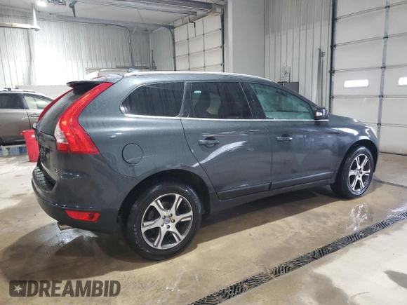 2013 Volvo XC60 T6 with VIN YV4902DZ0D2422384, listed as a Copart auction lot 57321755 with 129,508 mi miles and Salvage title. Bid and sale history available at DreamBid. Image 3.