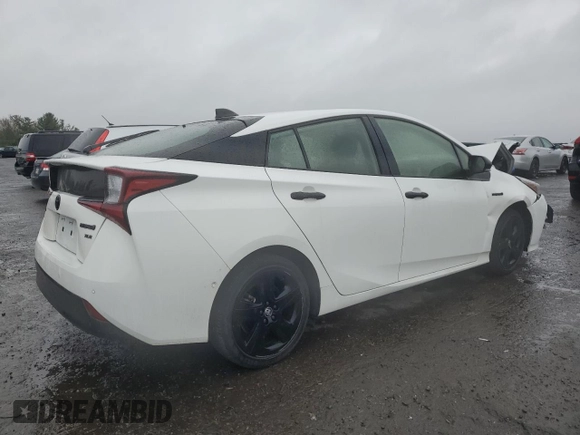 2022 Toyota Prius L Eco with VIN JTDKAMFU0N3172350, listed as a Copart auction lot 52685865 with 55,573 mi miles and Salvage Title. Bid and sale history available at DreamBid. Image 3.