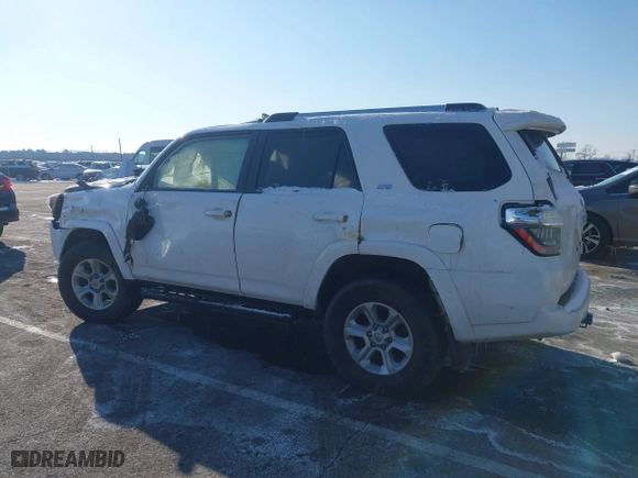 2022 Toyota 4Runner SR5 Premium with VIN JTENU5JR0N6058842, listed as a IAAI auction lot 41405515 with 27,480 mi miles. Bid and sale history available at carsss.com. Image 3.