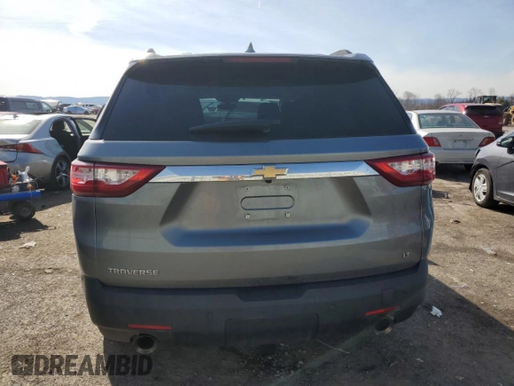 2019 Chevrolet Traverse LT Cloth with VIN 1GNEVGKWXKJ185096, listed as a Copart auction lot 45066784 with 0 mi miles. Bid and sale history available at carsss.com. Image 6.