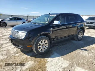 2007 Lincoln MKX with VIN 2LMDU68C37BJ15708, listed as a Copart auction lot 46414305 with 187,216 mi miles and Salvage Title. Bid and sale history available at carsss.com. Image 1.