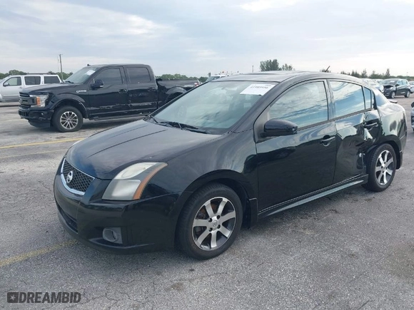 2011 Nissan Sentra 2.0 SR with VIN 3N1AB6AP6BL702894, listed as a IAAI auction lot 41989956 with 114,420 mi miles. Bid and sale history available at carsss.com. Image 2.