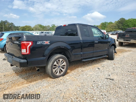 2017 Ford F-150 XL with VIN 1FTEX1CP3HFB48877, listed as a Copart auction lot 51683895 with 148,895 mi miles and Salvage title. Bid and sale history available at DreamBid. Image 3.