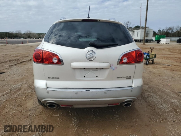2011 Buick Enclave CXL-1 with VIN 5GAKRBED8BJ204694, listed as a Copart auction lot 44983885 with 143,460 mi miles and Salvage Title. Bid and sale history available at carsss.com. Image 6.